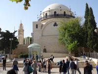 Jerusalem - im Jüdischen Viertel, Hauptplatz mit der neuen Synagoge