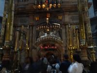 Jerusalem - in der Grabeskirche, Grabstätte 