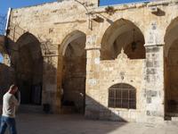 Jerusalem - auf dem Tempelberg, Eingang durch das marokkanische Tor