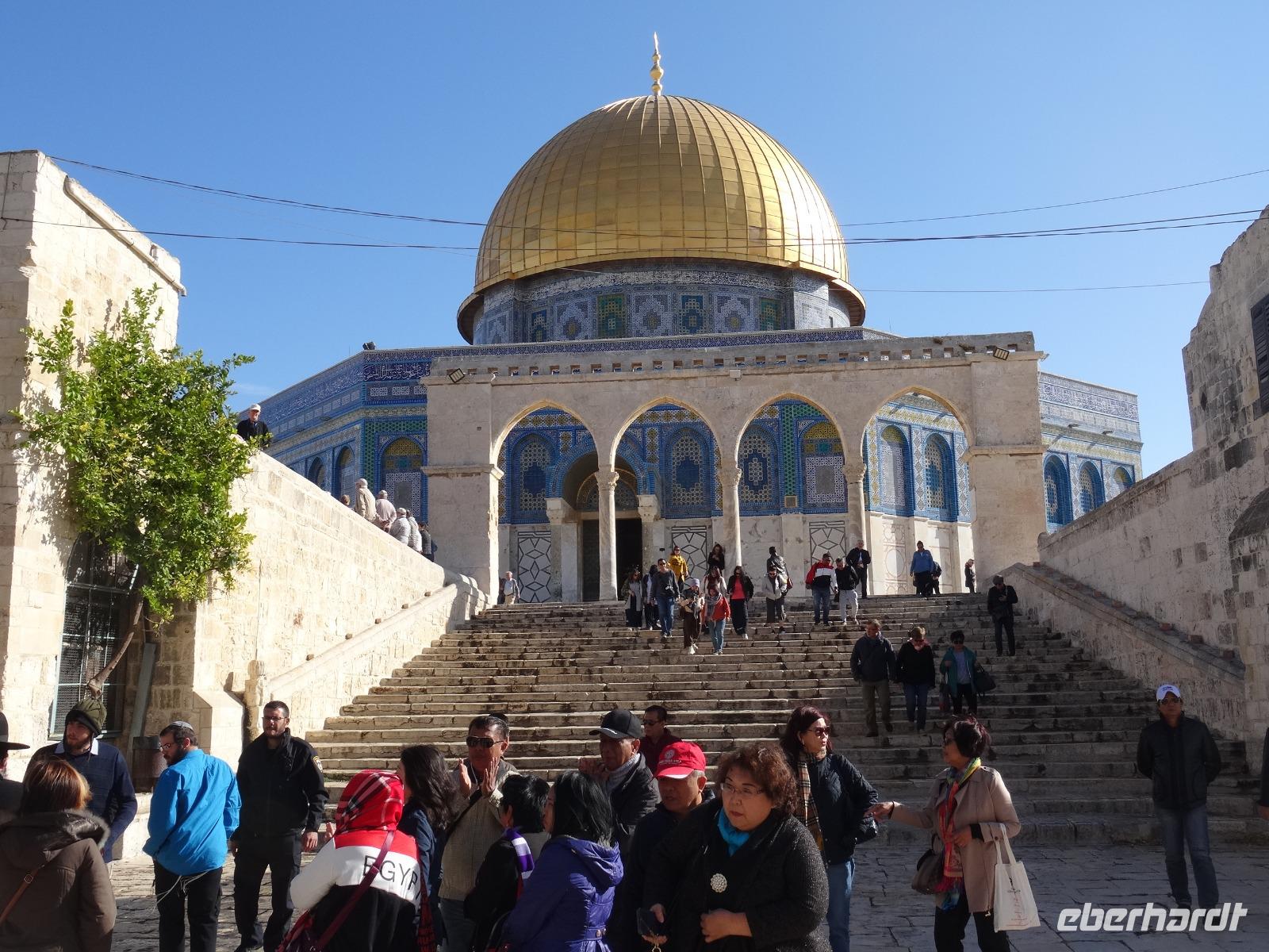 Jerusalem - auf dem Tempelberg, Felsendom