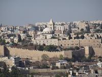 Jerusalem - Blick vom Picknickplatz auf die Grabeskirche