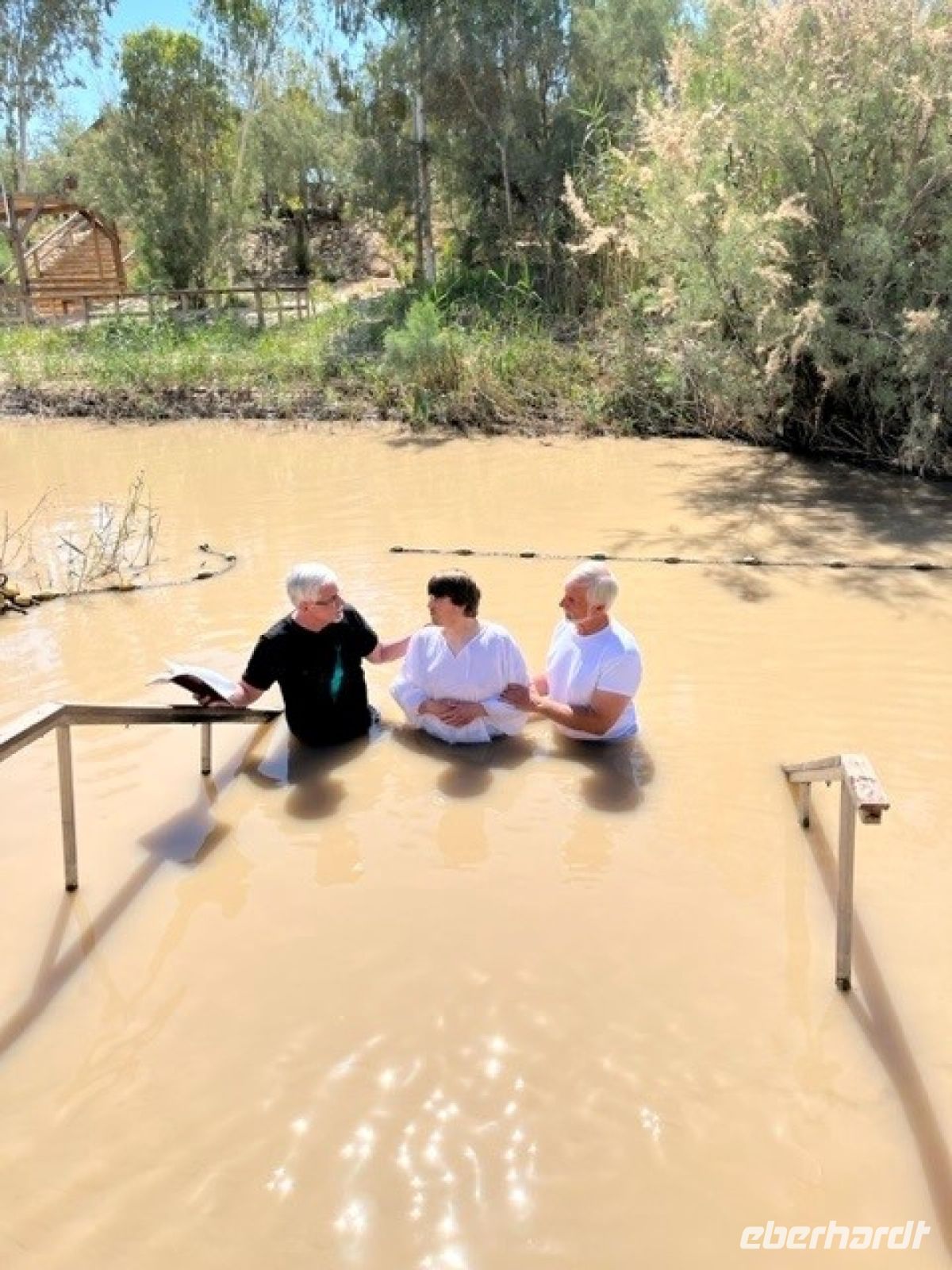 Israel Taufe im Jordan