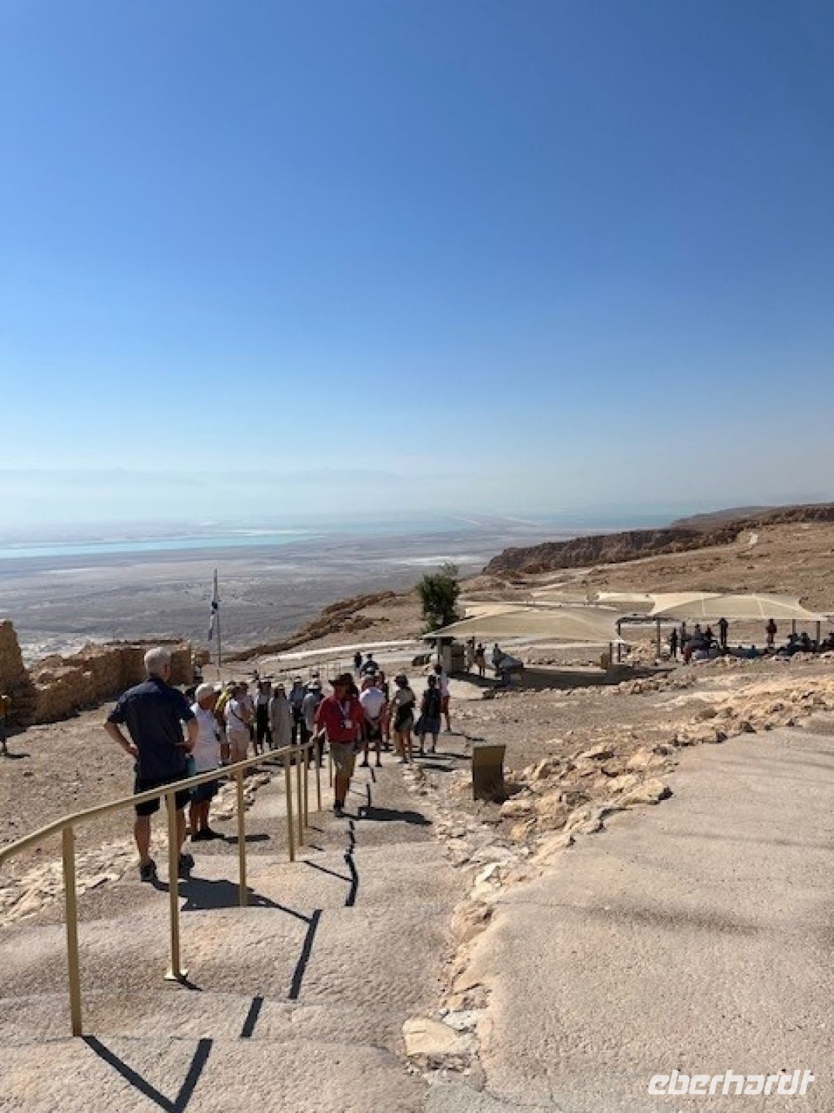 Massada der Weg nach unten