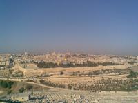 Blick vom Ölberg auf die Stadt