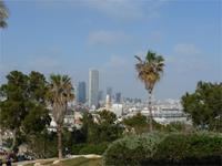 Blick nach Tel Aviv