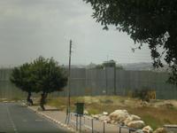 Mauer zwischen Jerusalem und Bethlehem