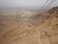 Seilbahnfahrt nach Massada