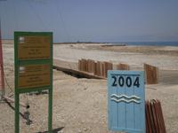 Strand des Toten Meeres 2004