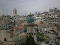 Blick auf die Altstadt von Jerusalem