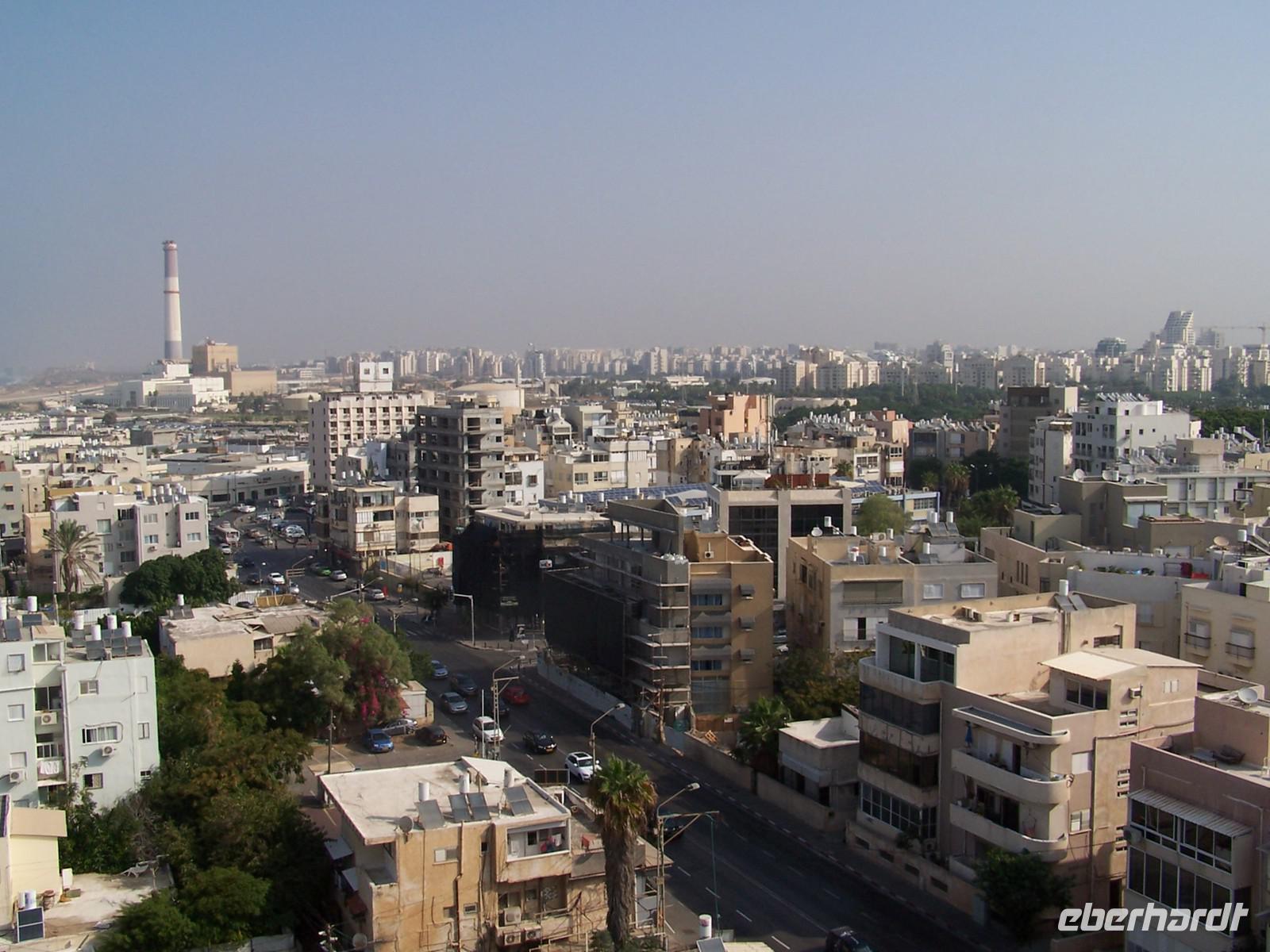 Tel Aviv- Blick aus dem Hotel Tal 