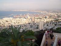 Haifa- Blick auf Israels wichtigsten Hafen in Haifa