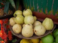 Guave- Früchte am Obststand