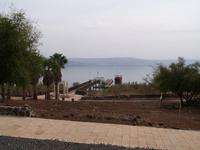 See Genezareth- Anlegestelle bei Kapernaum