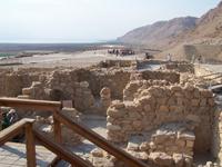 Qumran- im Ausgrabungsgelände