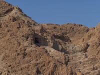 Qumran- die Höhleneingänge