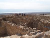 Qumran- im Ausgrabungsgelände