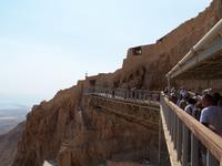 Masada National Park- Eingang zur Festungsanlage