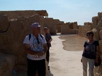 Masada National Park- auf dem Festungsplateau