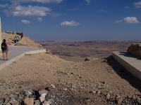 Mizpe Ramon- am Kraterrand