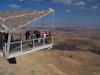 Mizpe Ramon- am Kraterrand