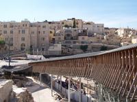 Jerusalem- provisorischer Eingang zum Tempelberg