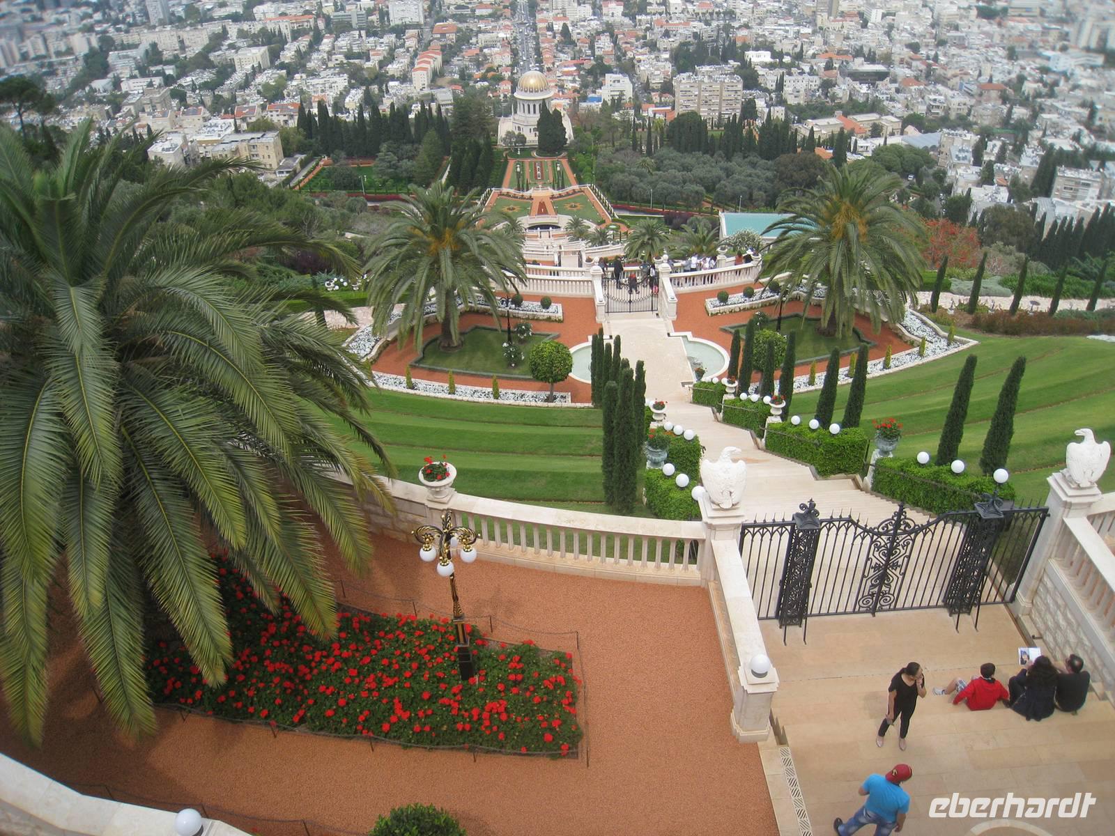 Haifa, Garten der Bahai