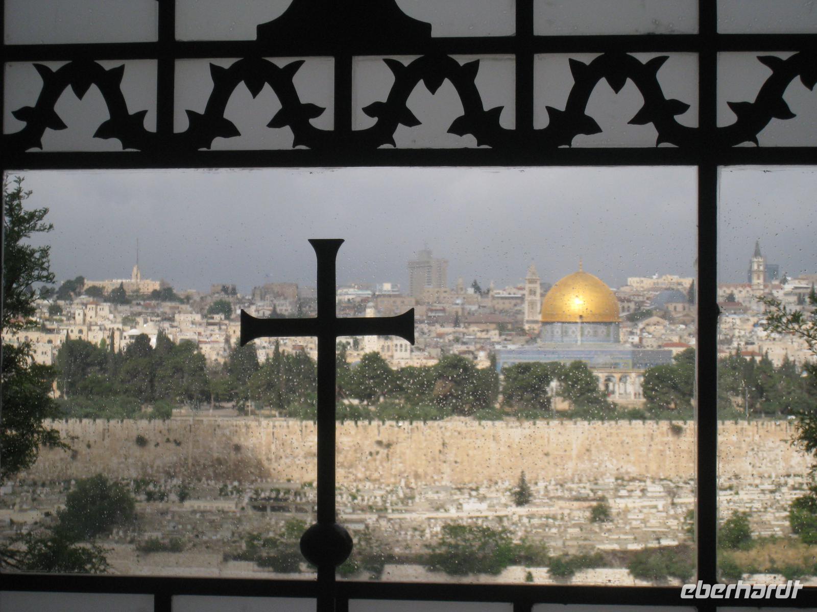 Blick aus der Dominius-Flevit-Kapelle