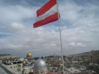 Blick vom österreichischen Hospital