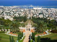 2.Tag, 25.10.2013: Haifa (Bahai-Gärten)
