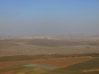 3.Tag, 26.10.2013: Golan-Höhen - Blick in Richtung Syrien (Mount Bental)