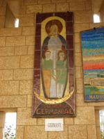 4.Tag, 27.10.2013: Verkündigungskirche in Nazareth (vor der Kirche)