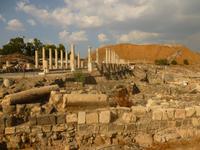 4.Tag, 27.10.2013: Ausgrabungsgelände Bet She´an