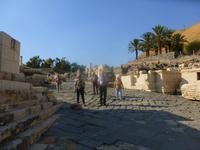 4.Tag, 27.10.2013: Ausgrabungsgelände Bet She´an (Badehaus)