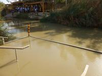 6.Tag, 29.10.2013: Taufstelle Johannes des Täufers am Jordan (Qasr el Yahud)