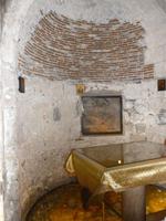 9.Tag, 01.11.2013: in der Grabeskirche... (Adamskapelle = griechisch orthodox)