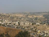 8.Tag, 31.10.2013: Ausblick von der Haas-Promenade auf Jerusalem