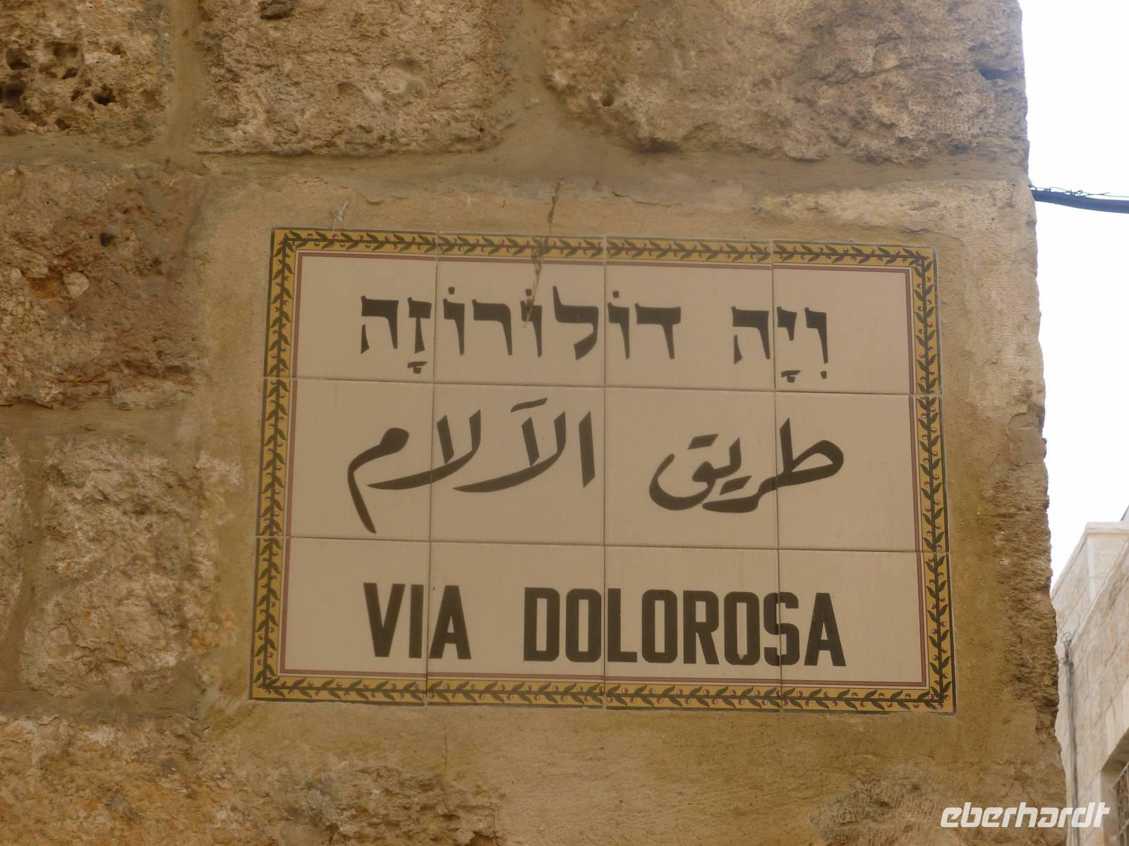 9.Tag, 01.11.2013: Via Dolorosa (Schmerzensweg Jesu)