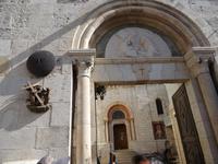 Jerusalem - auf der Via Dolorosa, 4.Station des Leidensweges