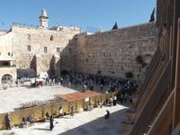 Klagemauer - Blick von oben  
