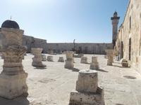 auf dem Tempelberg von Jerusalem