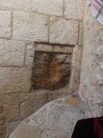 Via Dolorosa, Stein mit Handabdruck Christi
