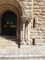Löwentor an einer Kirche in Jerusalem