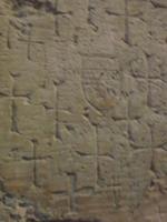 St-Helena-Kapelle in der Grabeskirche, Ritzzeichnungen der Kreuzritter