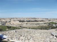 Blick zum Tempelberg vom Ölberg