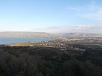 Blick über den See Genezareth