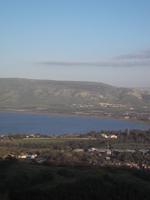 Blick über den See Genezareth