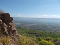 Blick nach Jordanien