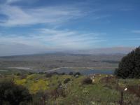 Blick nach Syrien vom Golan