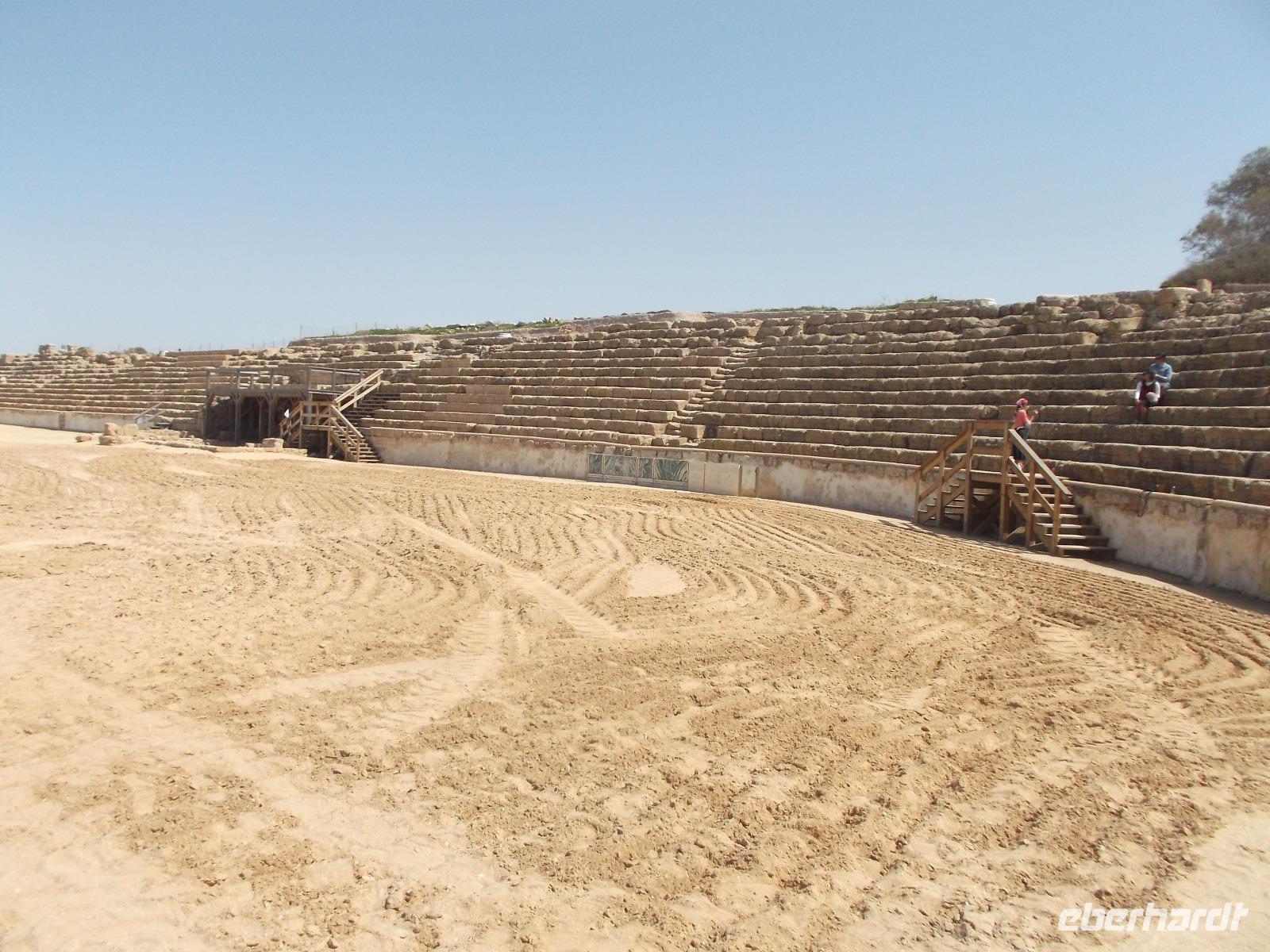 Caesarea, alte Pferderennbahn aus Herodes' Zeiten