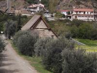 Scheunendachkirchen im Troodos-Gebirge: Panagia tis Podithou (barmherzige Gottesmutter) in Galata